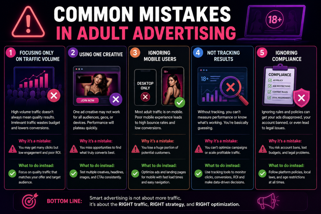 Common Mistakes in Adult Advertising